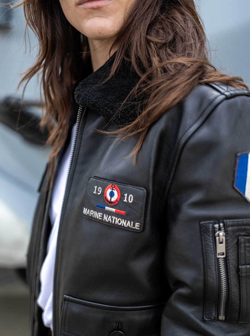 Blouson en cuir « Aéronautique navale » - Image 11
