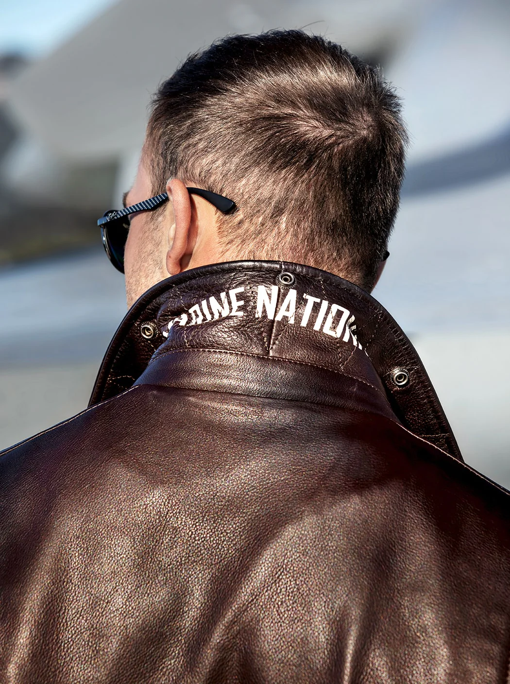 Blouson en cuir « Aéronautique navale » - Image 4