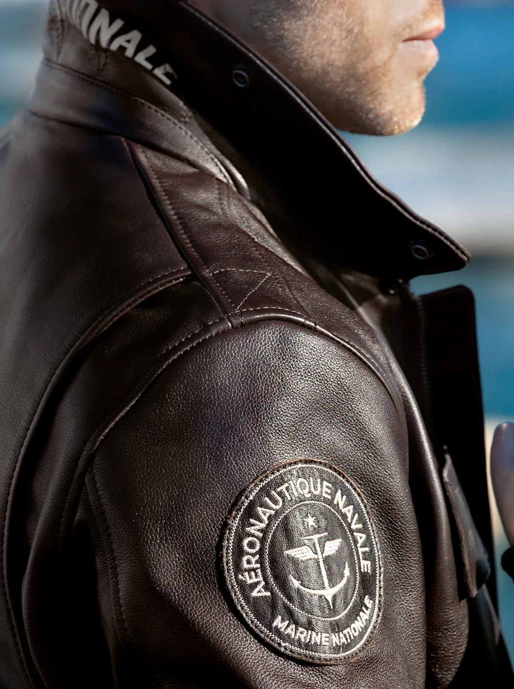 Blouson en cuir « Aéronautique navale » - Image 8