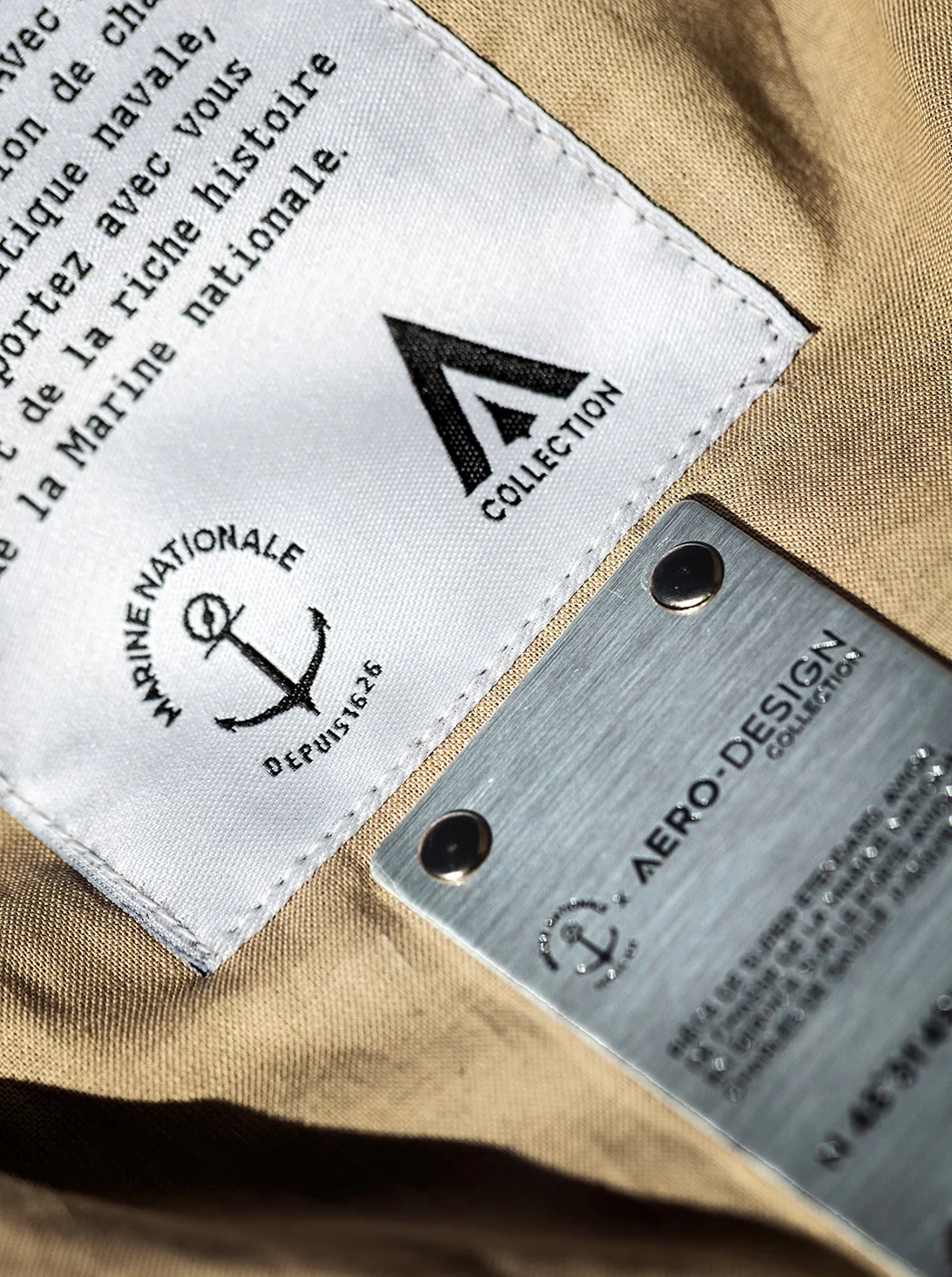 Blouson en cuir « Aéronautique navale » - Image 9
