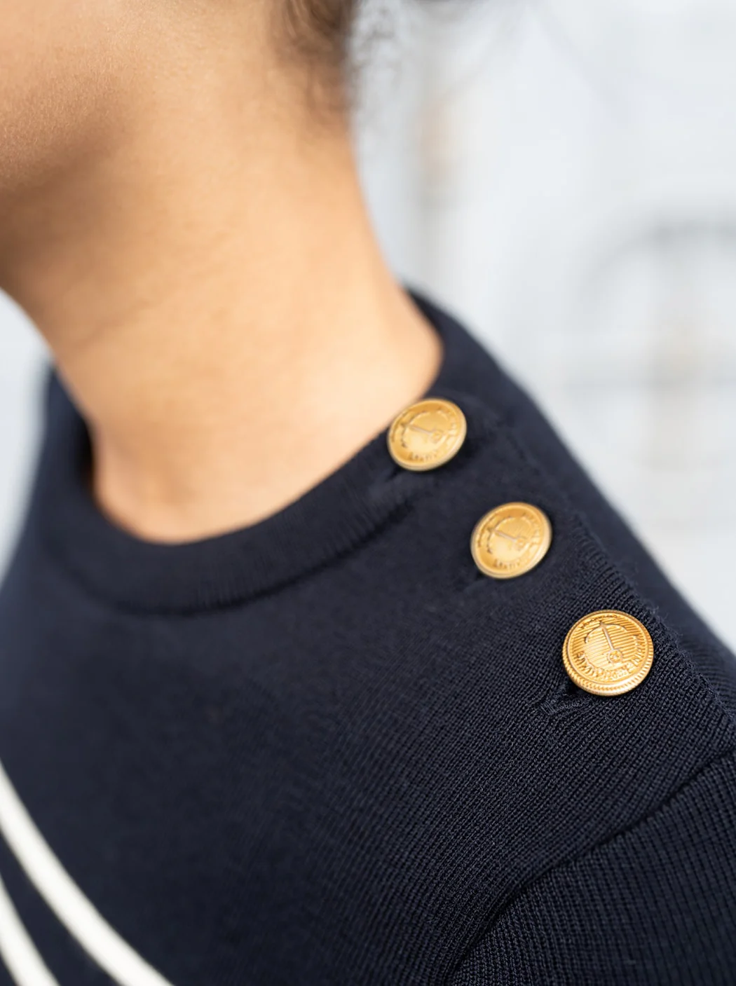 Pull marin rayé « Astrolabe » - Image 6