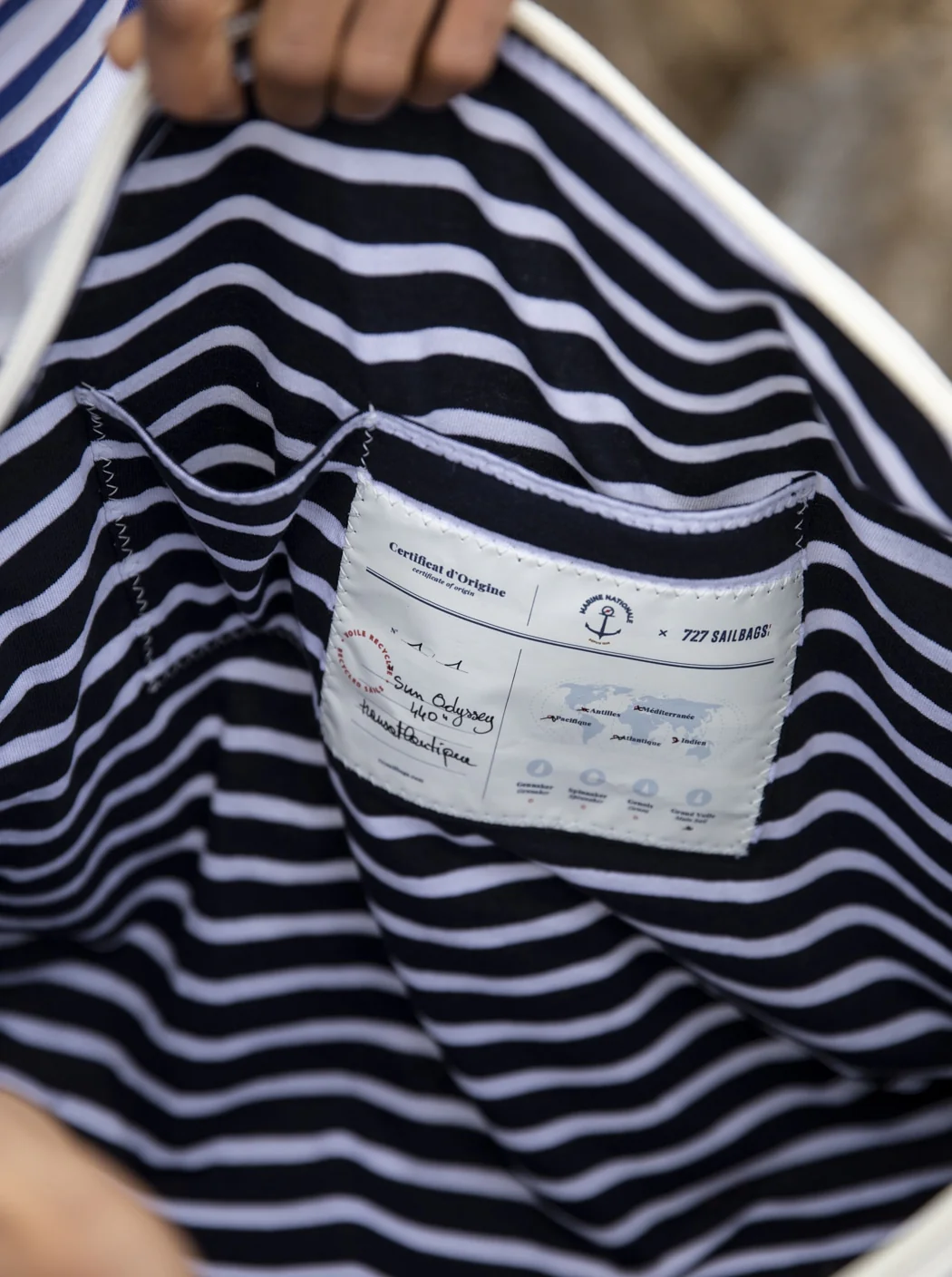 Sac de voyage tricolore « Chesapeake » - Image 3