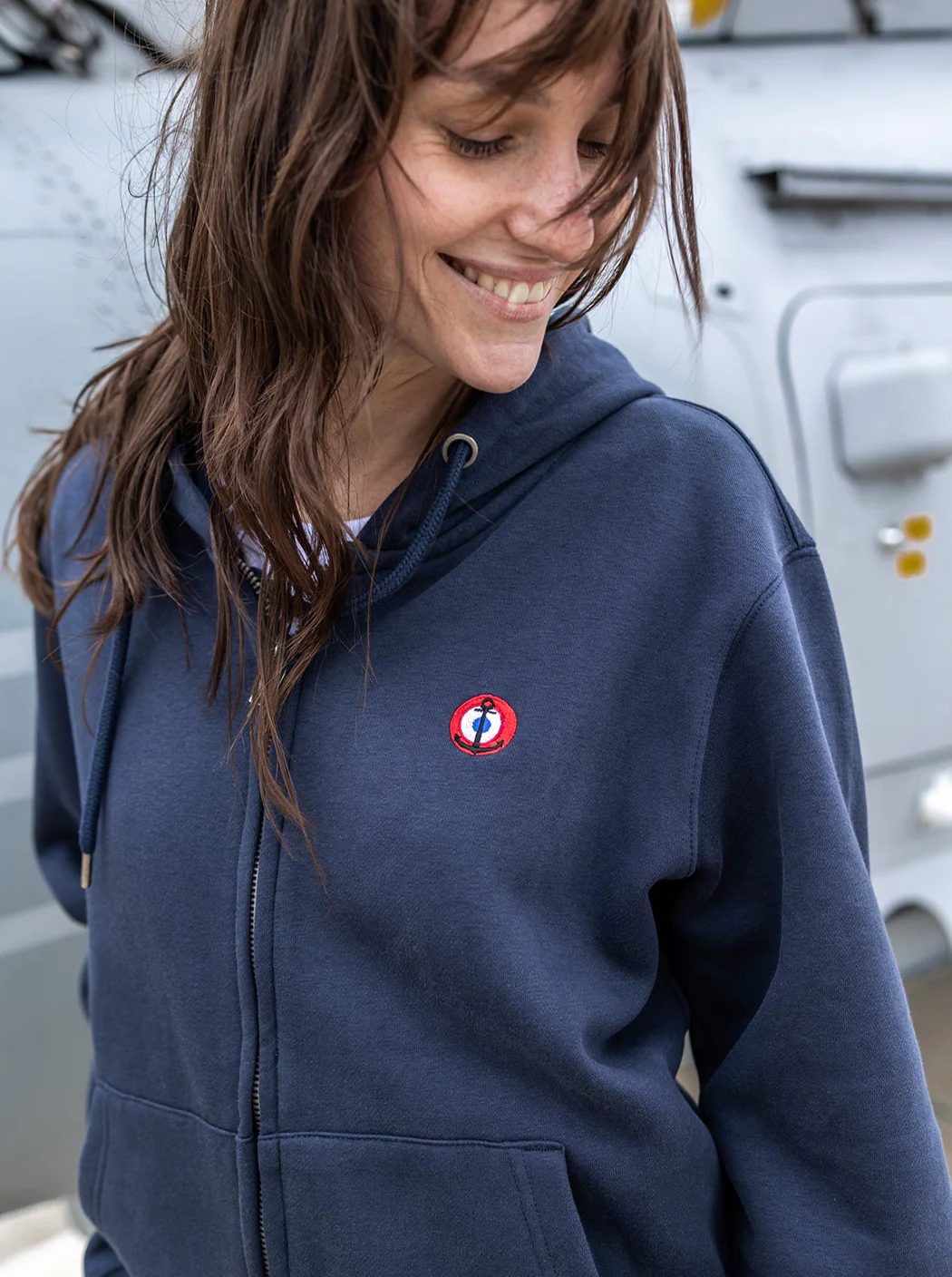 Sweat zippé « Dauphin » - Image 4