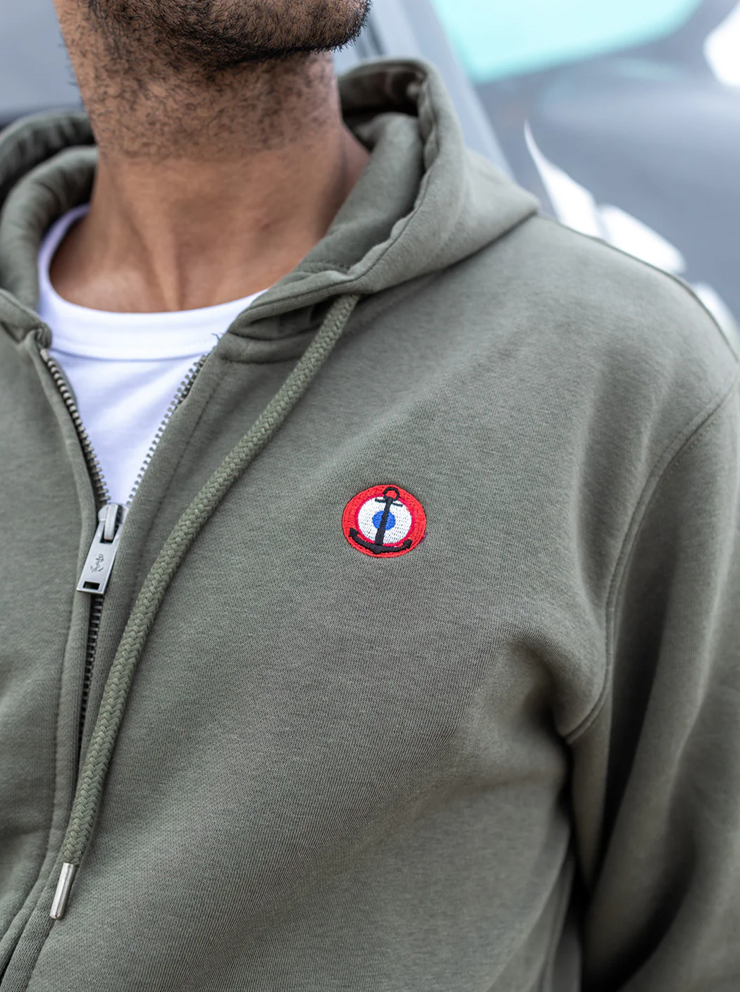 Sweat zippé « Dauphin » - Image 5